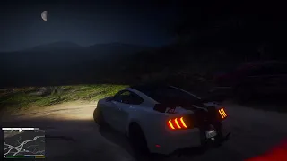 GTA5 NVE 4k Mustang GT with real sound mod