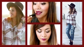 Fall Inspired Makeup + Outfit 2014! ♡ ThatsHeart