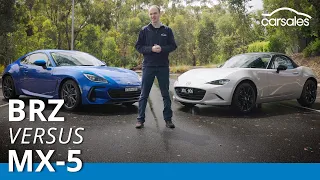 2023 Subaru BRZ vs Mazda MX-5/Miata | Which lightweight sports car is best?