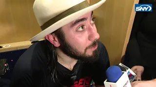 Hear about a historic 5-goal night for Rangers center Mika Zibanejad