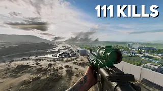 Battlefield 2042: 111 Kills With M16A3 On Breakthrough (No Commentary) Gameplay