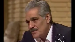 Omar Sharif on TV-am in 1986