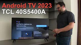 TCL 40 inch Android SMART TV 2023 - 40S5400A Review - Unboxing (32S5400A, 32S5400AF)