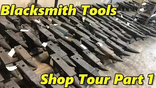 Blacksmith Tools Shop Tour Part 1