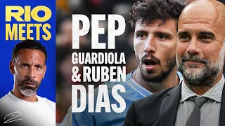 Rio Meets Pep Guardiola and Rúben Dias On Their Recent Success And City's Champions League mission.