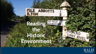 Reading the Historic Environment - Joe Saunders
