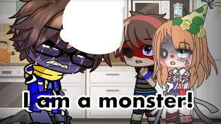 I am a monster!! |FNAF| -Afton family- |Michael Afton angst|