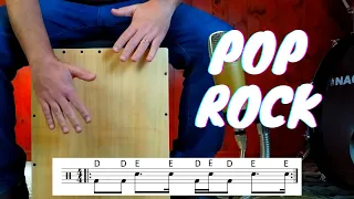 Pop Rock no Cajon (Levadas Básicas)