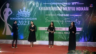 Hermanas Band Noklak Performed at Miss Khiamniungan 2023 | Cover Unstoppable