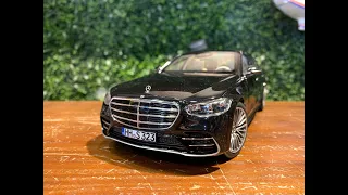 1/18 Norev Mercedes-Benz S-Class W223 Black 183802