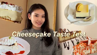 Миний амаар Cheesecake Taste Test in UB 🍰 | Хамгийн гоё cheesecake | Homebody Taste Test Vlog