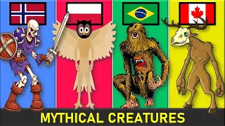 Mythical Creatures From Different Countries