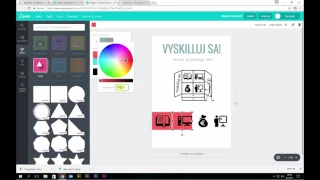 VYSKILLUJ SA - ako vytvoriť plagát