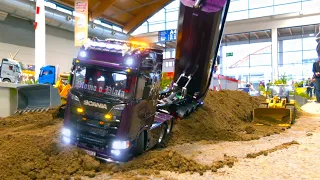 SENSATIONAL RC TRUCK COMPILATION PART II - RC BUS - RC DIGGER - RC TRACTOR - RADIO CONTROL MACHINES