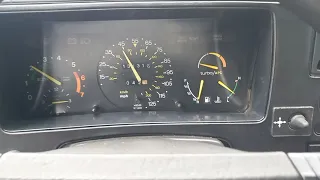 1987 saab 900 turbo acceleration