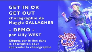 [DEMO] GET IN OR GET OUT de Maggie GALLAGHER, enseignée par Lilly WEST