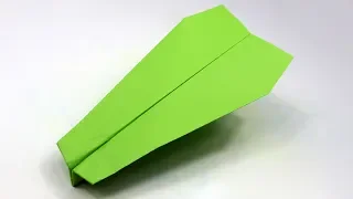 How to make a Paper Airplane that Flies Far - Long Distance paper plane in 2020