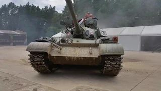 T-55 drift tank