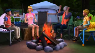 Второй анонс трейлера игрового набора The Sims 4: В поход!