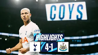 TOTTENHAM HOTSPUR 4-1 NEWCASTLE UNITED // PREMIER LEAGUE HIGHLIGHTS // RICHARLISON AT THE DOUBLE