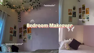 Asthetic and small room makeover 🌷✨| *simple budget friendly* 🦋| *small room* #pinterest #asthtic