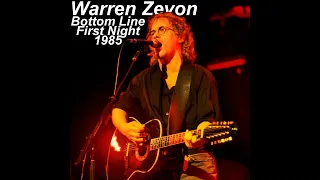 Warren Zevon 1985 05 06 Bottom Line NYC