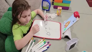 Come play osmo with me... 5 year old drawing