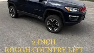 JEEP COMPASS 2 INCH LIFT KIT INSTALL