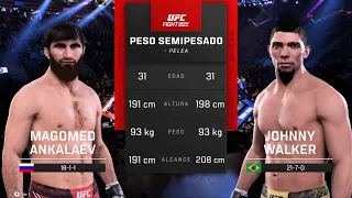 Johnny Walker vs. Magomed Ankalaev 2 - EA Sports UFC 5