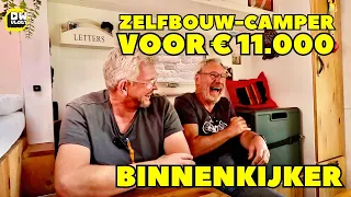 CAMPER BOUWEN VOOR 11.000 EURO - TOINE FIXT HET! - Solo camper Nederland - DWVLOGT #194