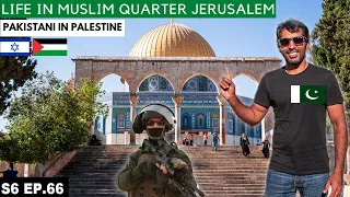 LIFE INSIDE MUSLIM QUARTER OF JERUSALEM S06 EP.66 | MIDDLE EAST MOTORCYCLE TOUR