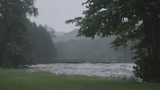 Quechee, Vermont flooding. July 10, 2023