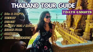 THAILAND TRIP UNDER Rs 50K | Thailand Itinerary & Budget | Complete Thailand Travel Guide - A to Z