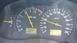 Ford Scorpio 0-100 test 2.0 16V