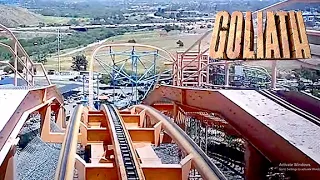 Goliath Rollercoaster At Six Flags: Magic Mountain POV