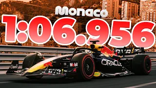 🔥Max Verstappen's Pole Lap | 2023 Monaco Grand Prix | 1:06.956 [2K]