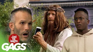 Jesus Finds Civilian's Phone Prank!!