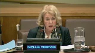 Global Communications Chief at the Committee on Information