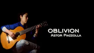 Oblivion - A. Piazzolla (Guitar solo ver.) played by Solim Hong