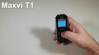 Maxvi T1 Incoming Call And Ringtones. Входящий звонок и Встроенные Мелодии Звонка и Сообщений.