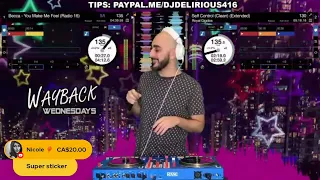 (Feb 1, 2023) Wayback Wednesday 90s Euro Dance Party LIVE with DJ Delirious