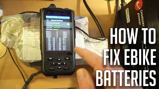 HOW TO DIAGNOSE A FAULTY EBIKE BATTERY