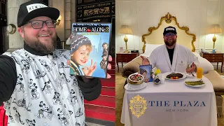 The Plaza Hotel Home Alone 2 Experience | Limo Ride & Room Tour | The BEST Hotel in New York City