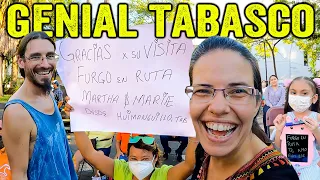 Así nos reciben en VILLAHERMOSA TABASCO | México lindo🥳 Furgo en ruta T5-E5