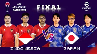 FULL MATCH | FINAL - AFC eASIAN CUP QATAR 2024 : INDONESIA VS JAPAN