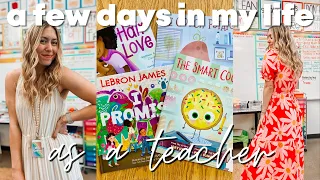 A FEW DAYS IN MY LIFE VLOG: realities of teaching, classroom things, + working out!