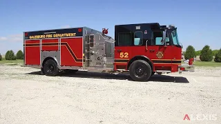 GALESBURG FIRE DEPARTMENT - ALEXIS 1500 GPM TOP CONTROL PUMPER #2511 - GALESBURG, ILLINOIS