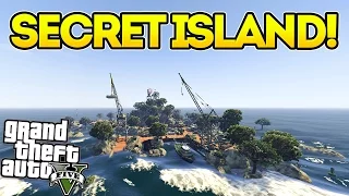 THE SECRET MILITARY ISLAND!! GTA 5 Mods Showcase! (Raven Rock)