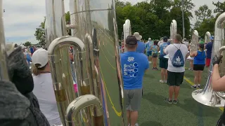 Bluecoats Alumni Corps (2022)| Tuba GoPro | Mitch Jones