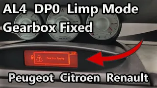 Peugeot Citroen Renault Gearbox Problem Fixed (limp mode)